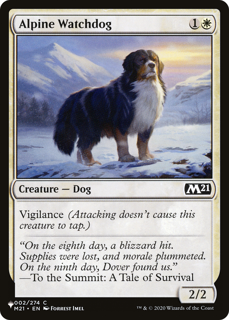 Alpine Watchdog (LIST-M21-2) [The List]
