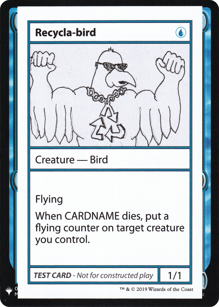 Recycla-bird [Mystery Booster Playtest Cards 2019]