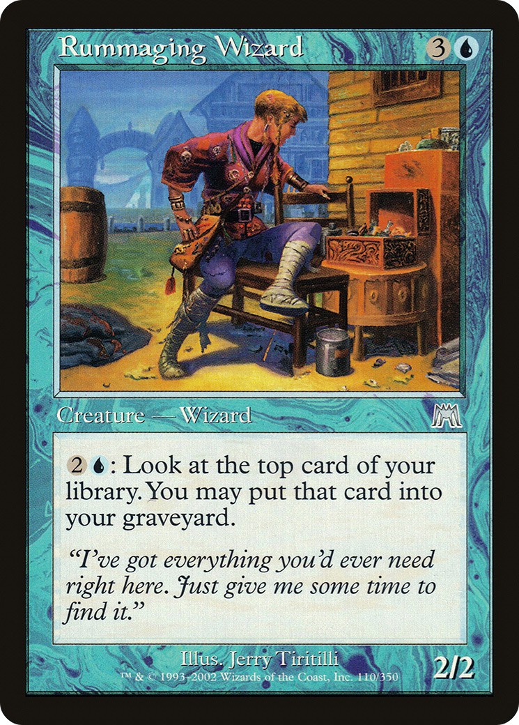 Rummaging Wizard (ONS-110) [Onslaught] Foil