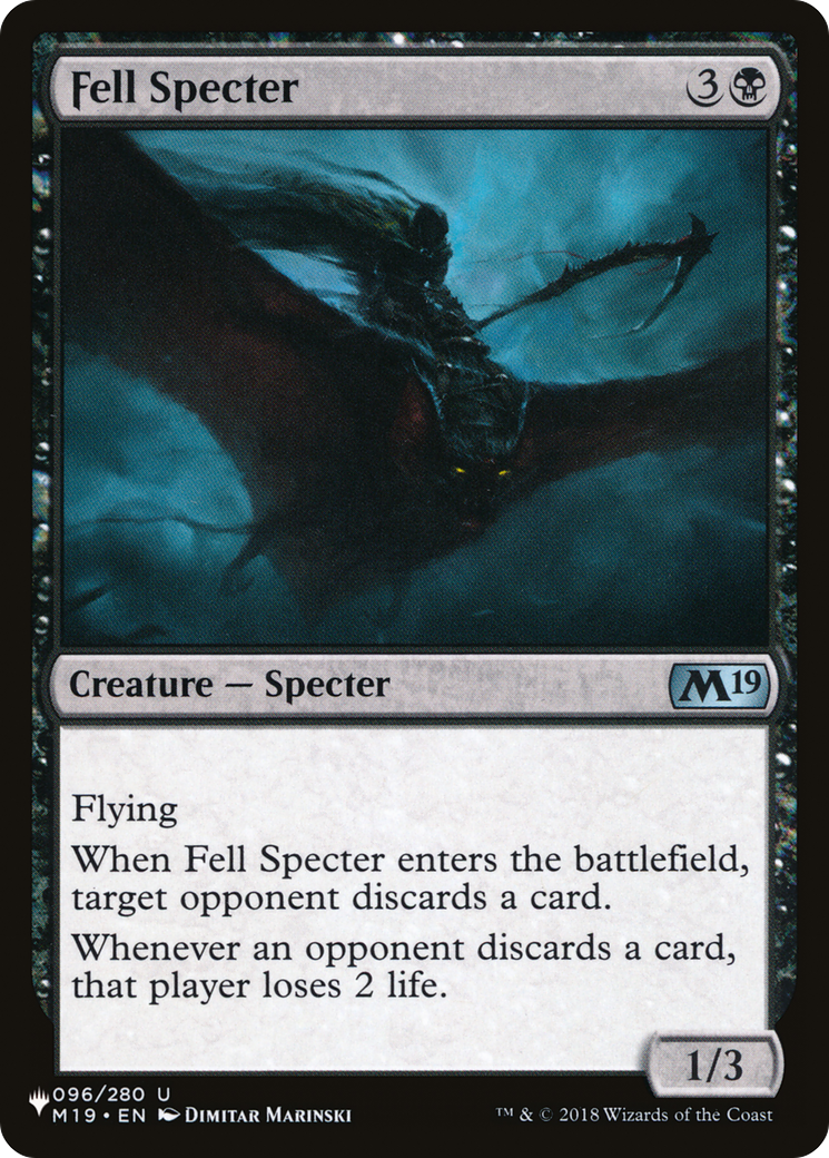 Fell Specter (LIST-M19-96) [The List]