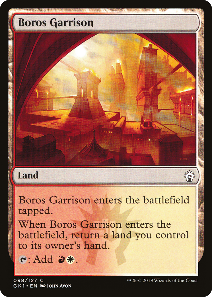 Boros Garrison (GR1-098) [GRN Guild Kit]