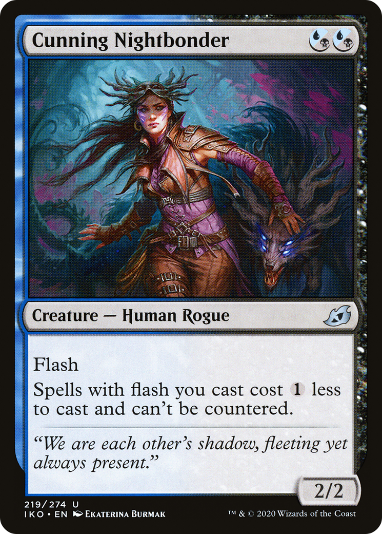 Cunning Nightbonder (IKO-219) [Ikoria: Lair of Behemoths]