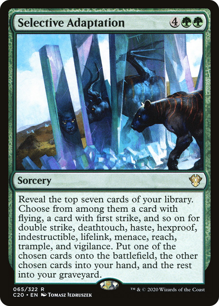 Selective Adaptation (C20-065) [Commander 2020]