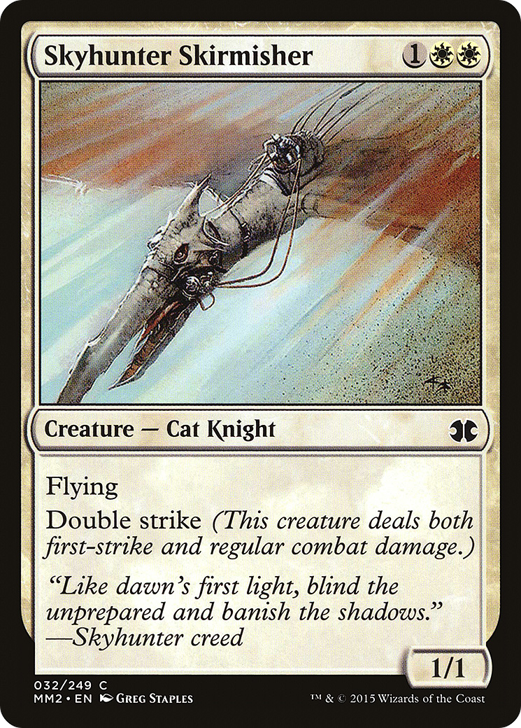 Skyhunter Skirmisher (MM2-032) [Modern Masters 2015] Foil