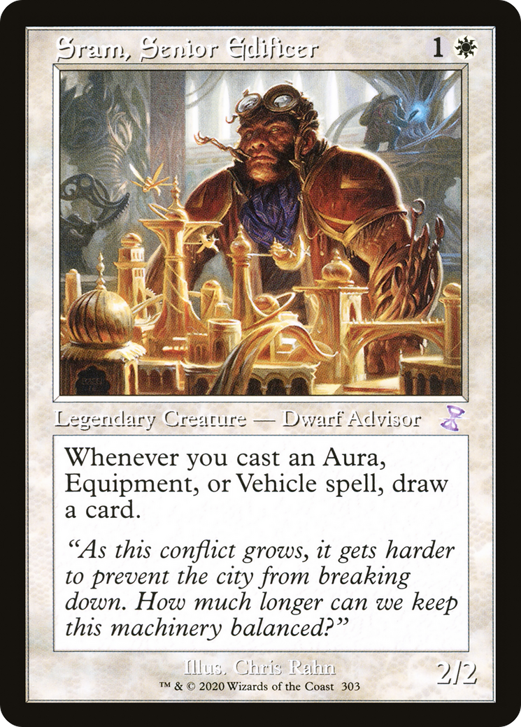Sram, Senior Edificer (TSR-303) [Time Spiral Remastered] Foil