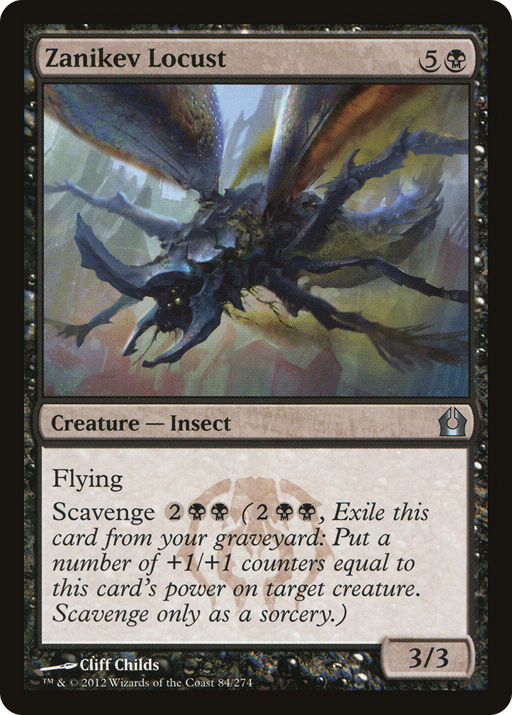 Zanikev Locust (RTR-084) [Return to Ravnica] Foil