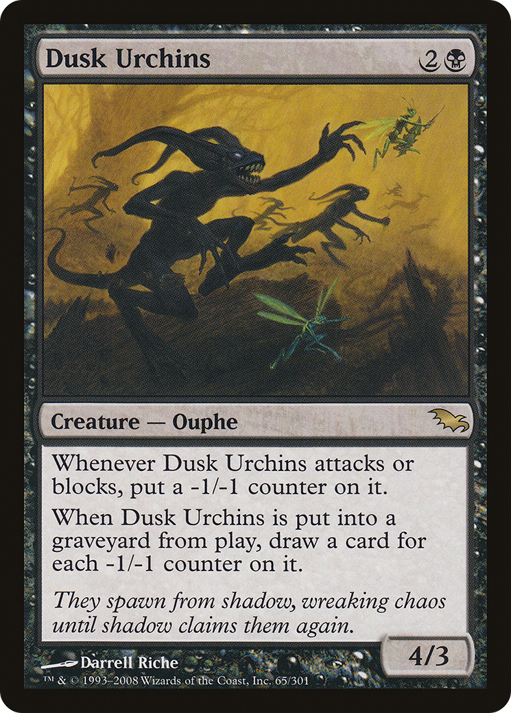 Dusk Urchins (SHM-065) [Shadowmoor]