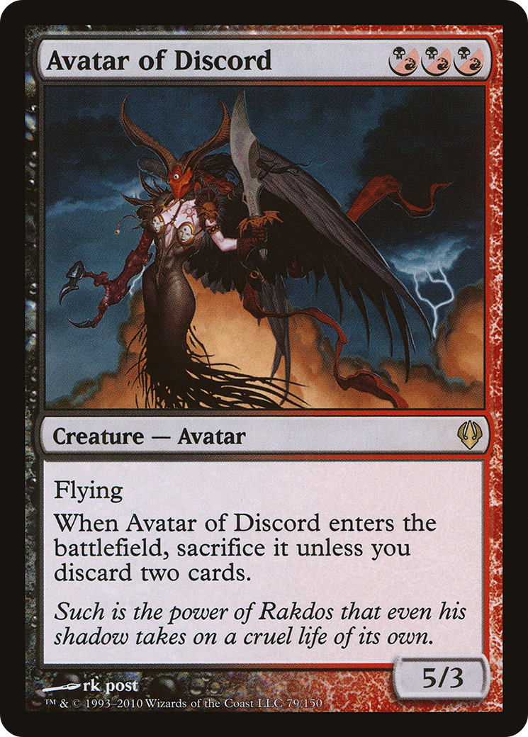 Avatar of Discord (ARC-079) [Archenemy]