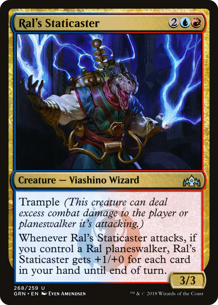 Ral's Staticaster (GRN-268) [Guilds of Ravnica]