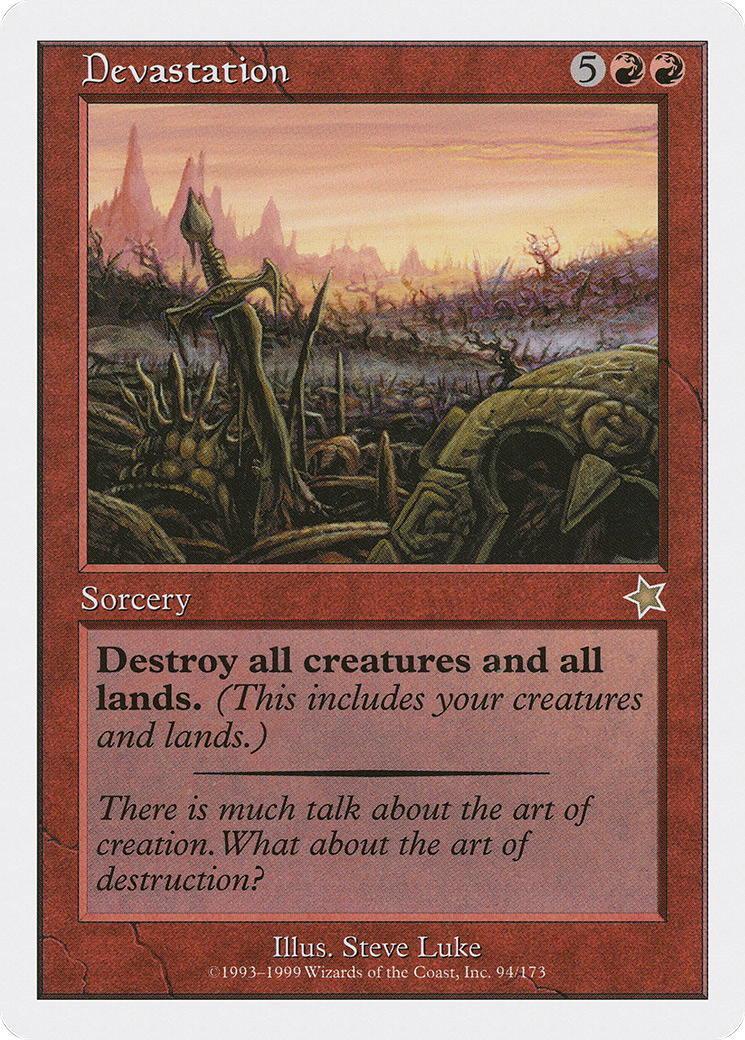 Devastation (S99-094) [Starter 1999]