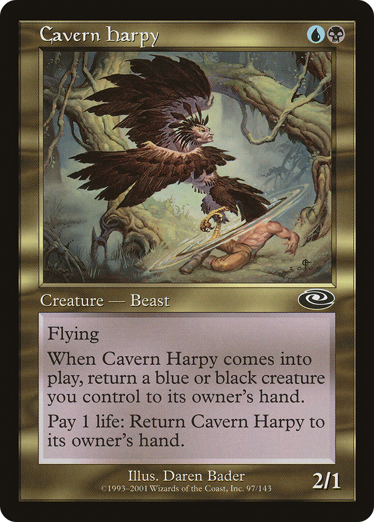 Cavern Harpy (PLS-097) [Planeshift] Foil