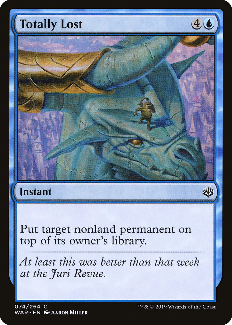 Totally Lost (WAR-074) [War of the Spark] Foil