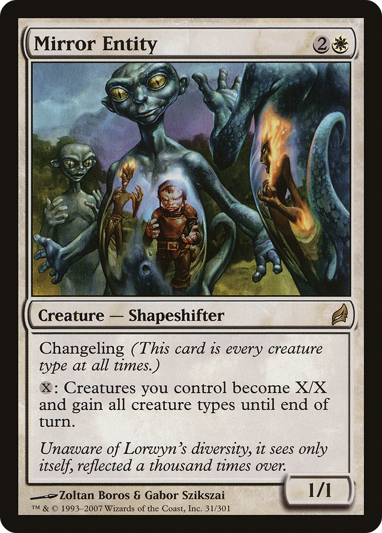Mirror Entity (LRW-031) [Lorwyn] Foil
