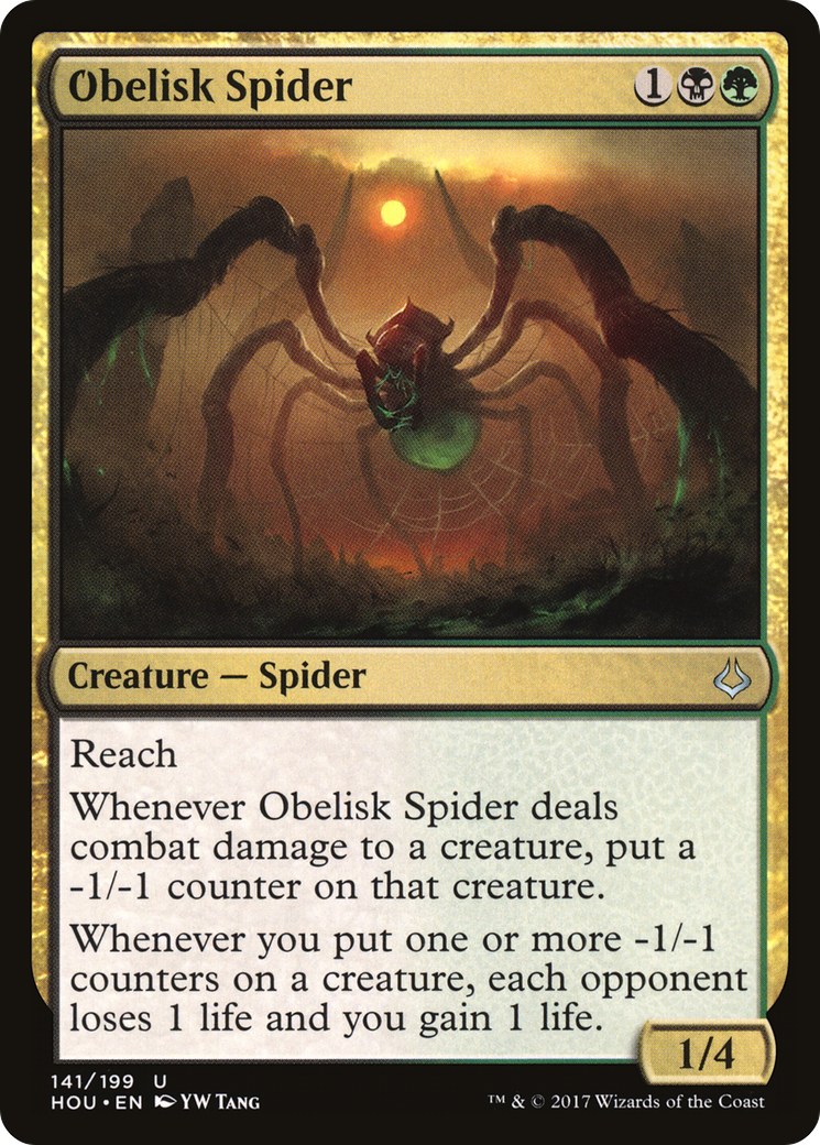 Obelisk Spider (HOU-141) [Hour of Devastation]
