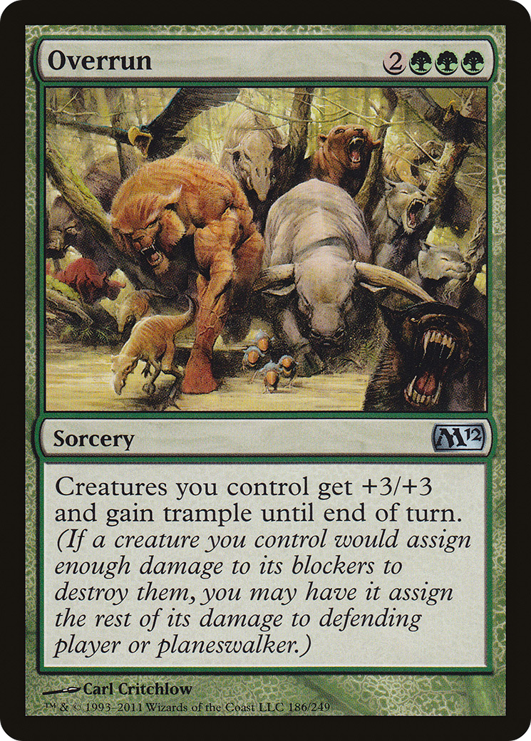 Overrun (M12-186) [Magic 2012] Foil