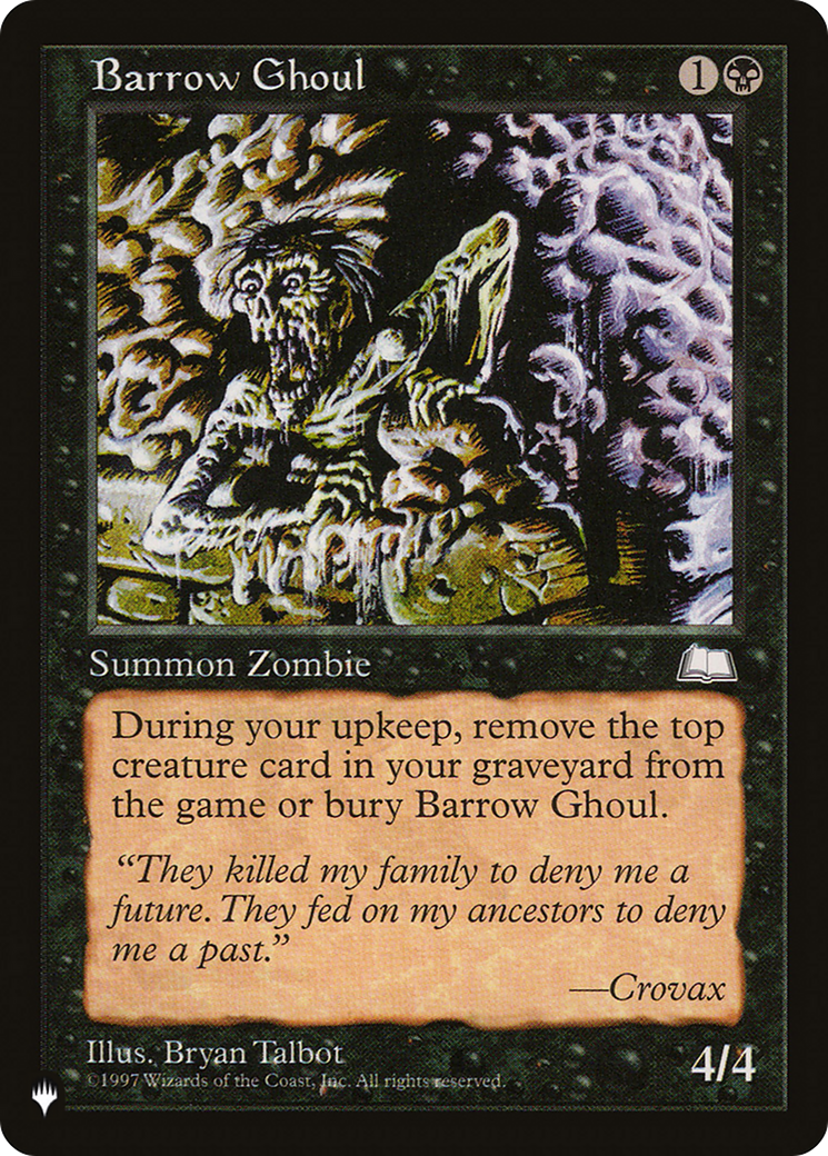 Barrow Ghoul (LIST-WTH-61) [The List]
