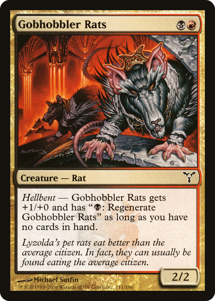 Gobhobbler Rats (DIS-111) [Dissension] Foil