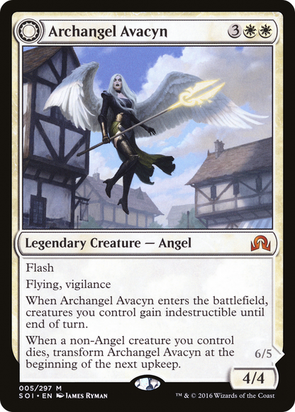 Archangel Avacyn (SOI-005) [Shadows over Innistrad]