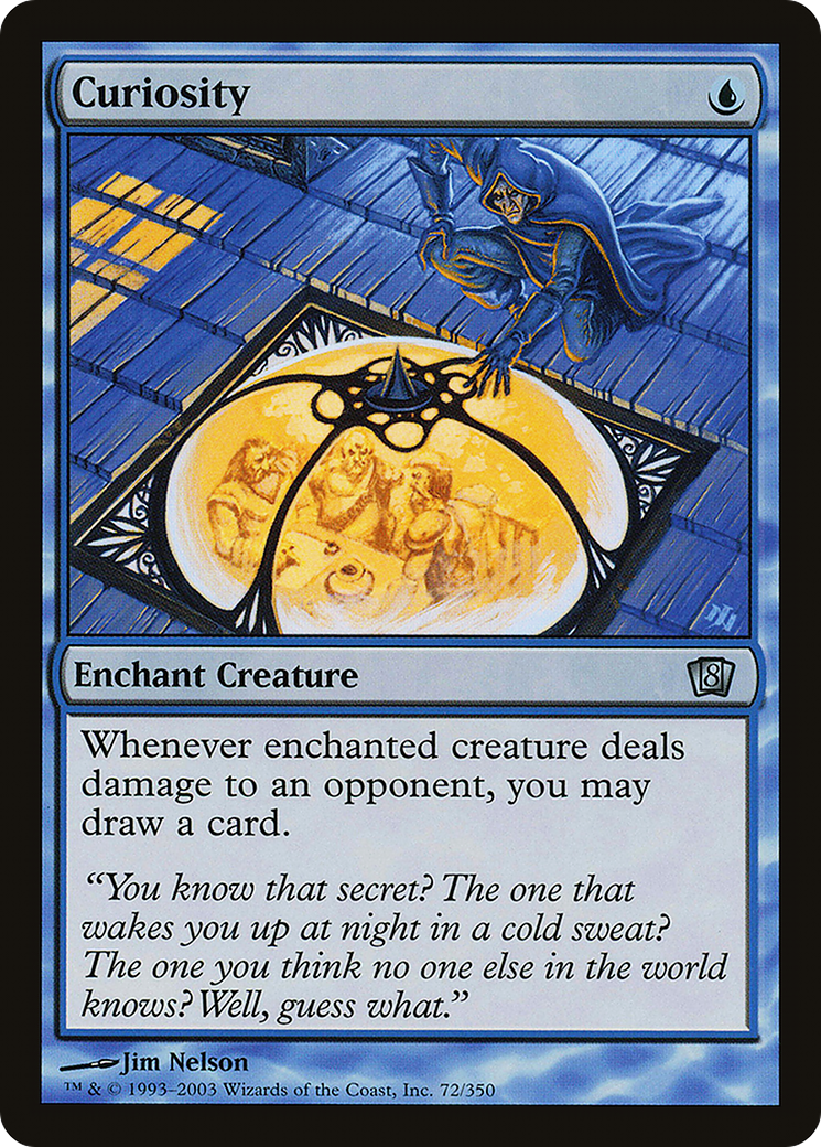 Curiosity (8ED-072) [8th Edition] Foil