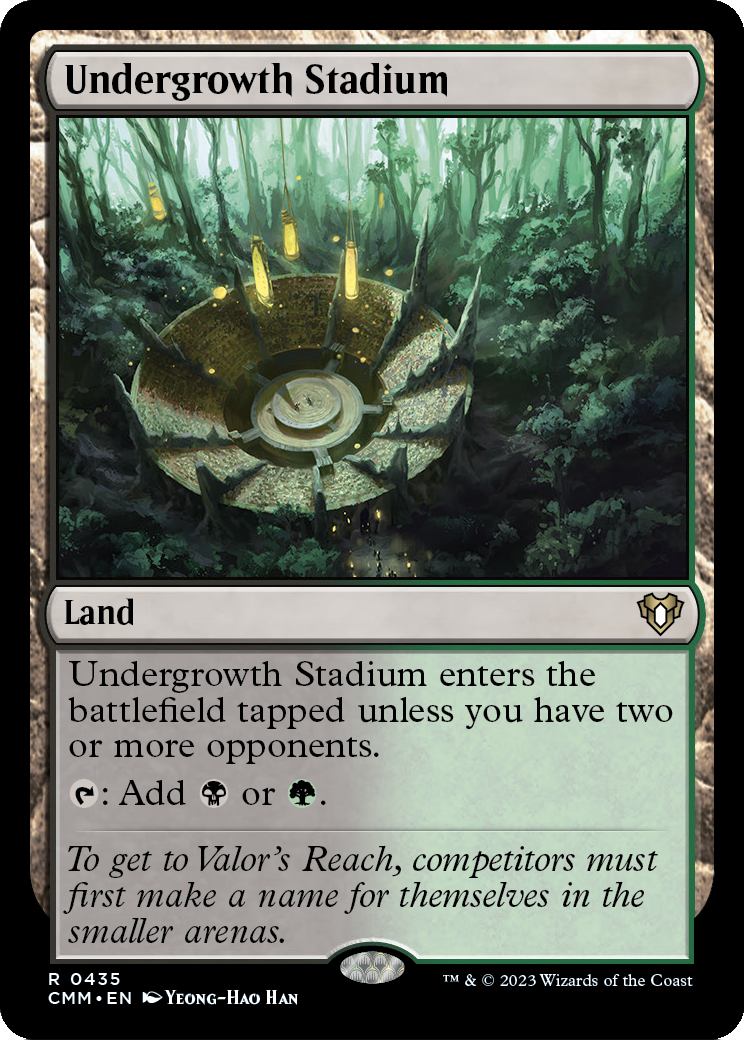 Undergrowth Stadium (CMM-435) [Commander Masters]