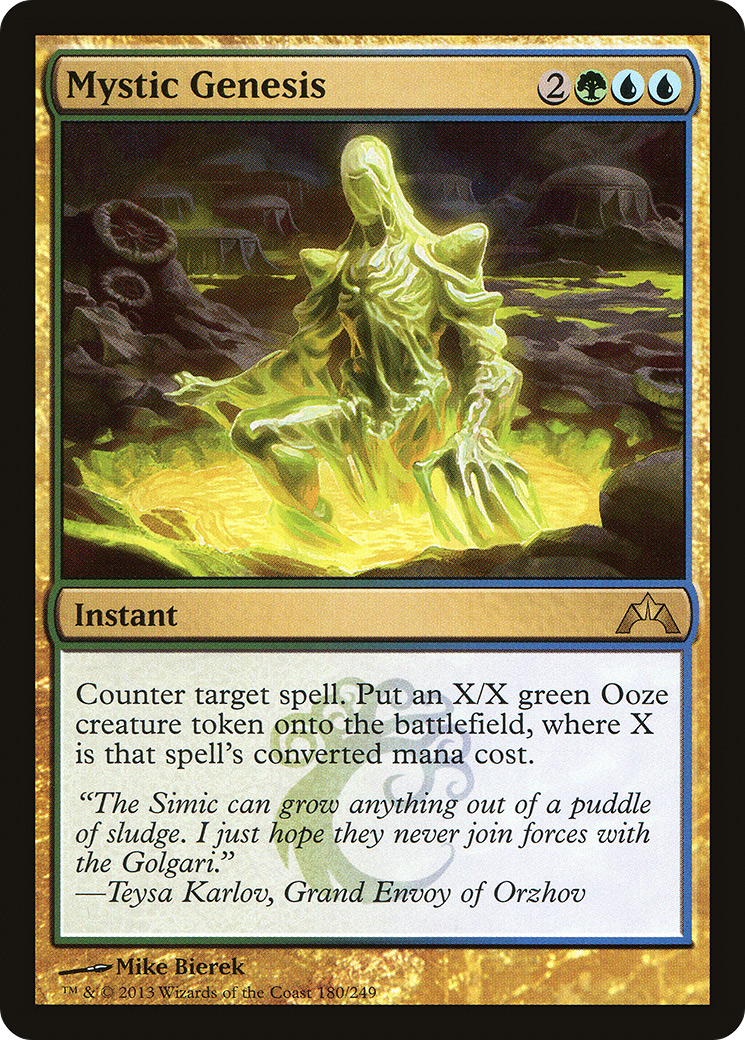 Mystic Genesis (GTC-180) [Gatecrash]