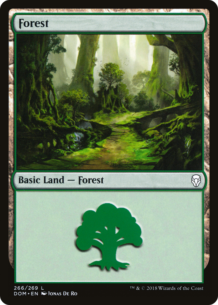 Forest (DOM-266) [Dominaria]