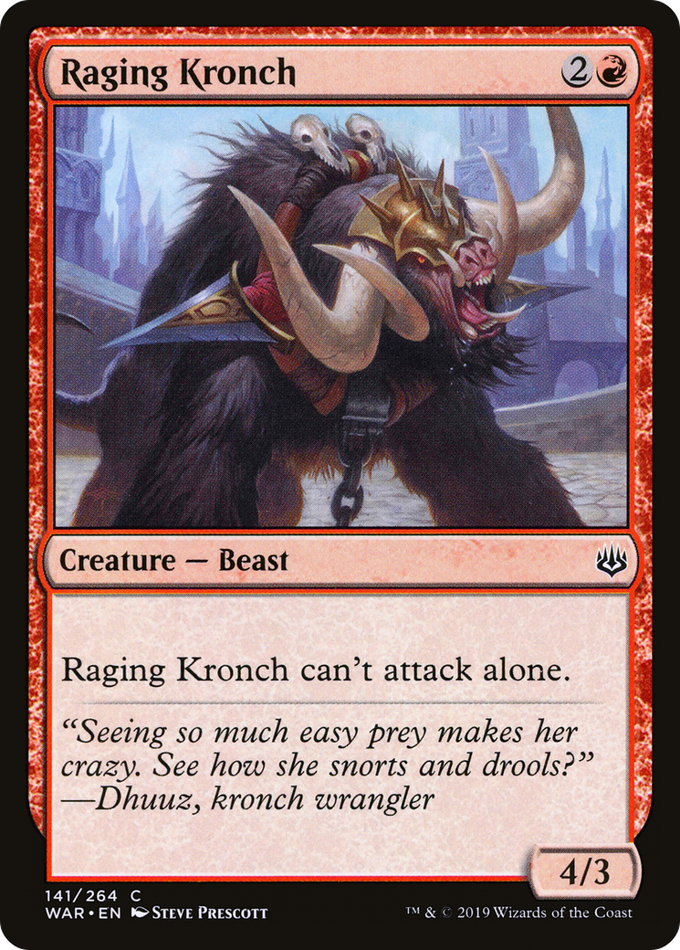 Raging Kronch (WAR-141) [War of the Spark]