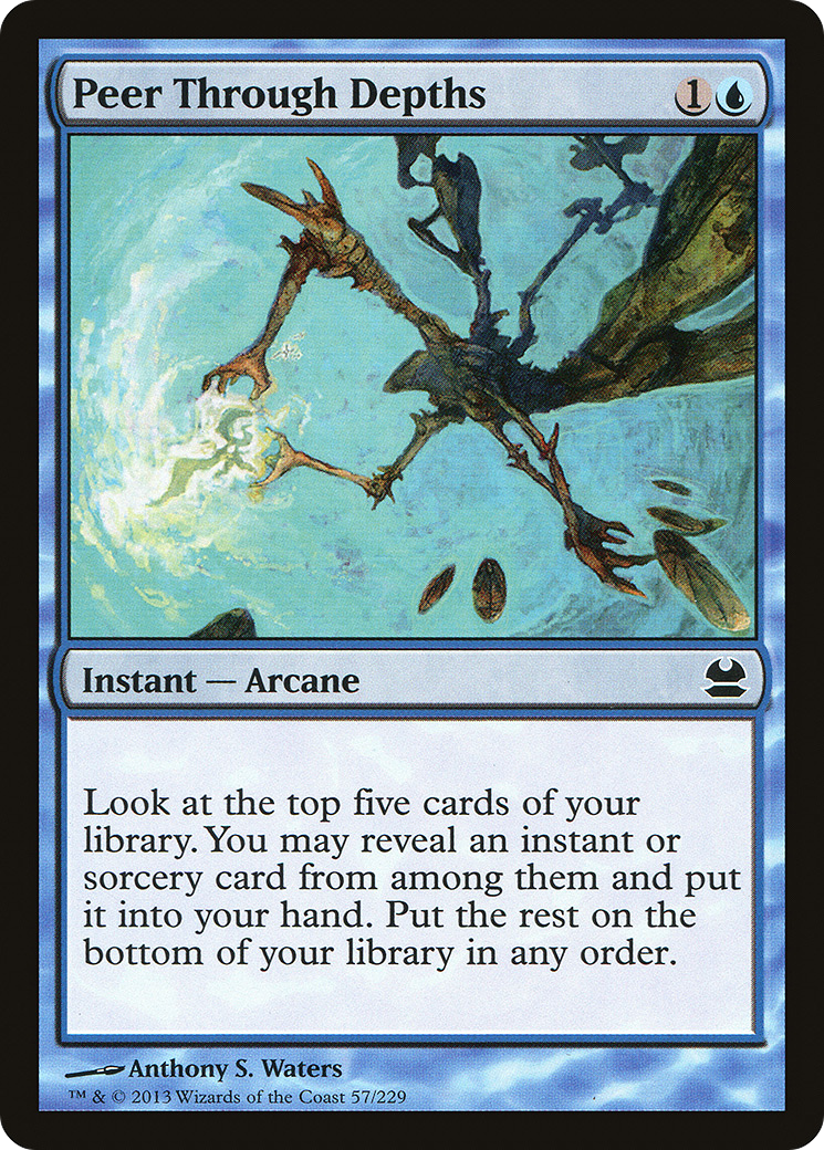 Peer Through Depths (MMA-057) [Modern Masters]