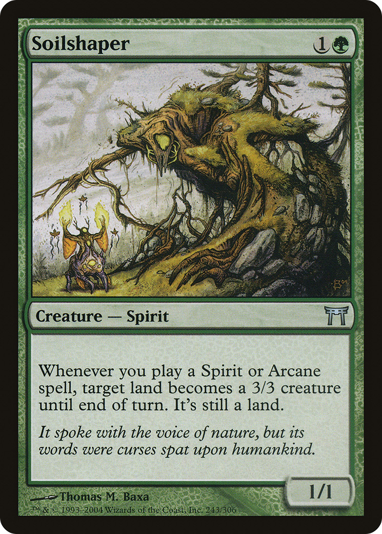 Soilshaper (CHK-243) [Champions of Kamigawa] Foil