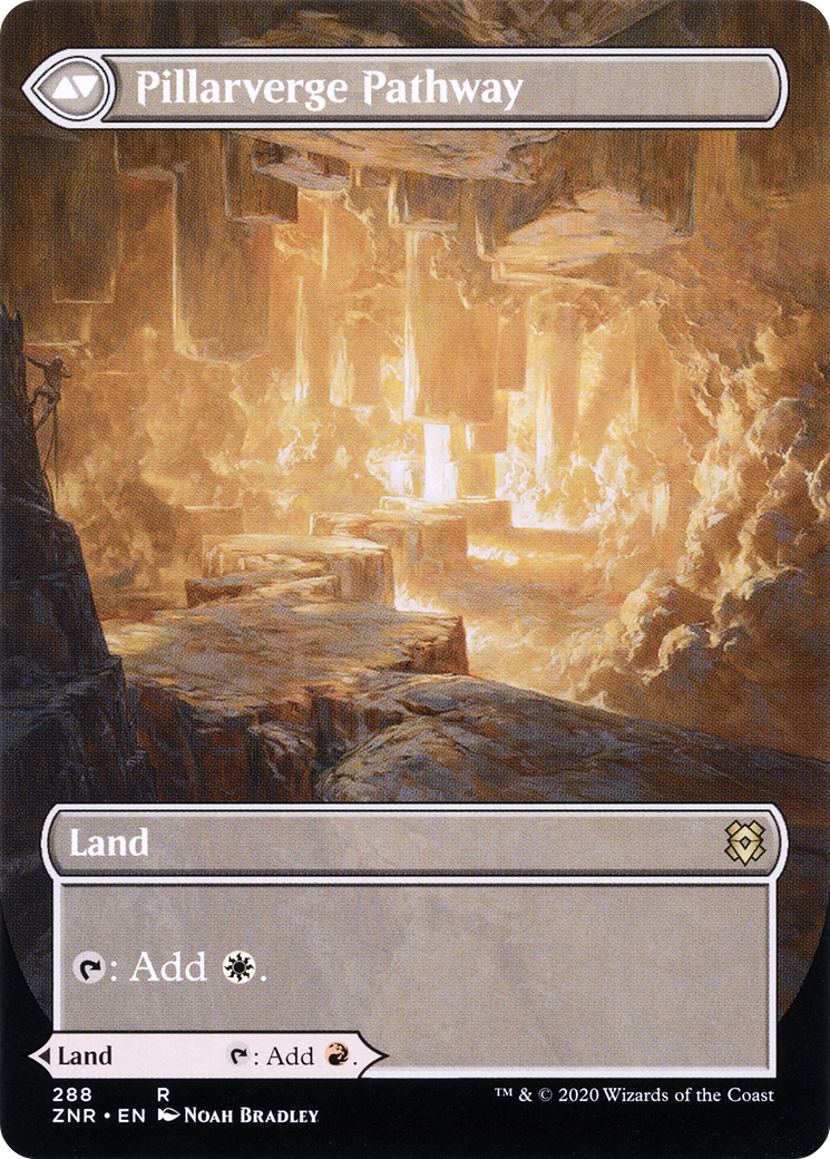 Needleverge Pathway (Borderless) (ZNR-288) (Showcase) [Zendikar Rising]