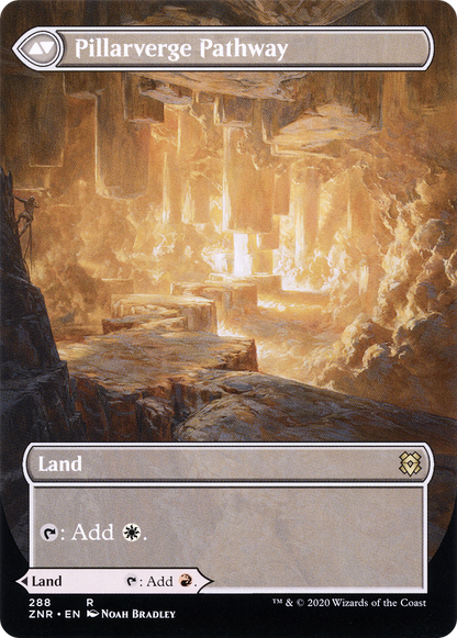 Needleverge Pathway (Borderless) (ZNR-288) (Showcase) [Zendikar Rising]