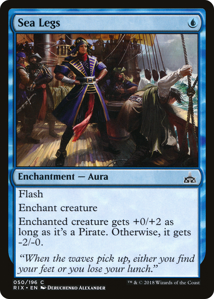 Sea Legs (RIX-050) [Rivals of Ixalan]