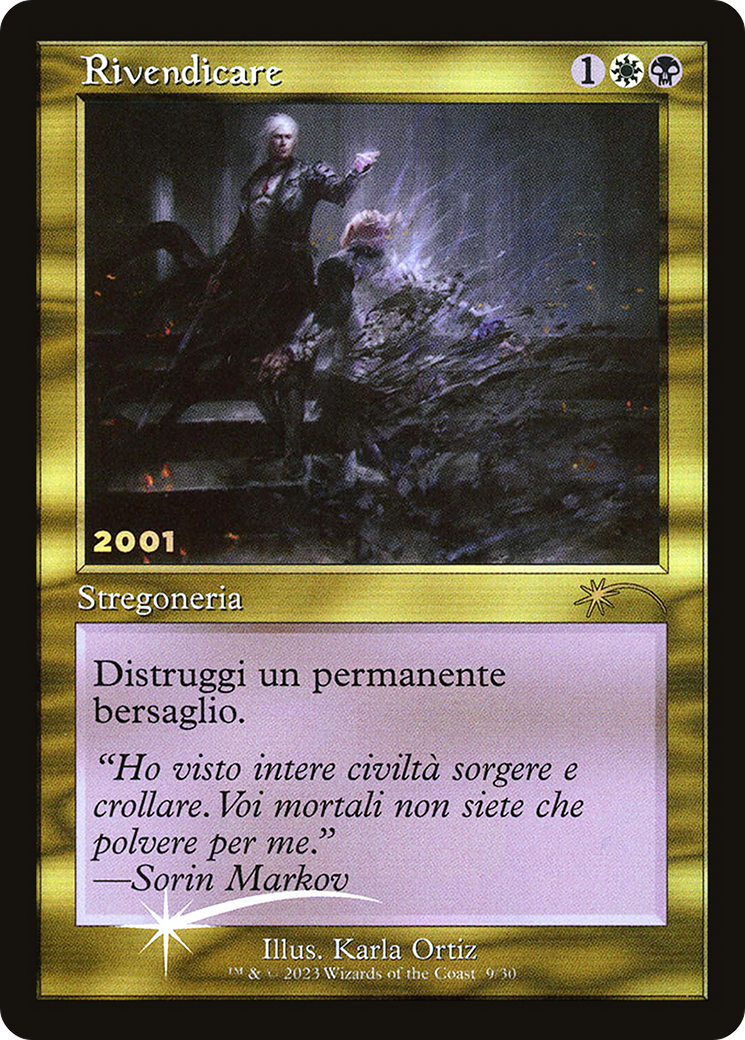 Vindicate (IT Exclusive) (30A-P-009) [30th Anniversary Play Promos] Foil