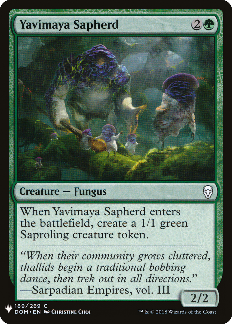 Yavimaya Sapherd (LIST-DOM-189) [The List]
