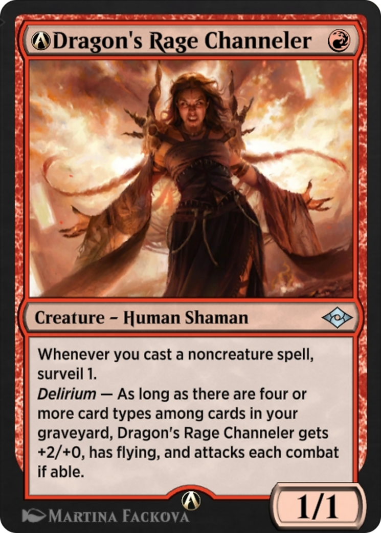 A-Dragon's Rage Channeler (MH2-A-121) [Modern Horizons 2]