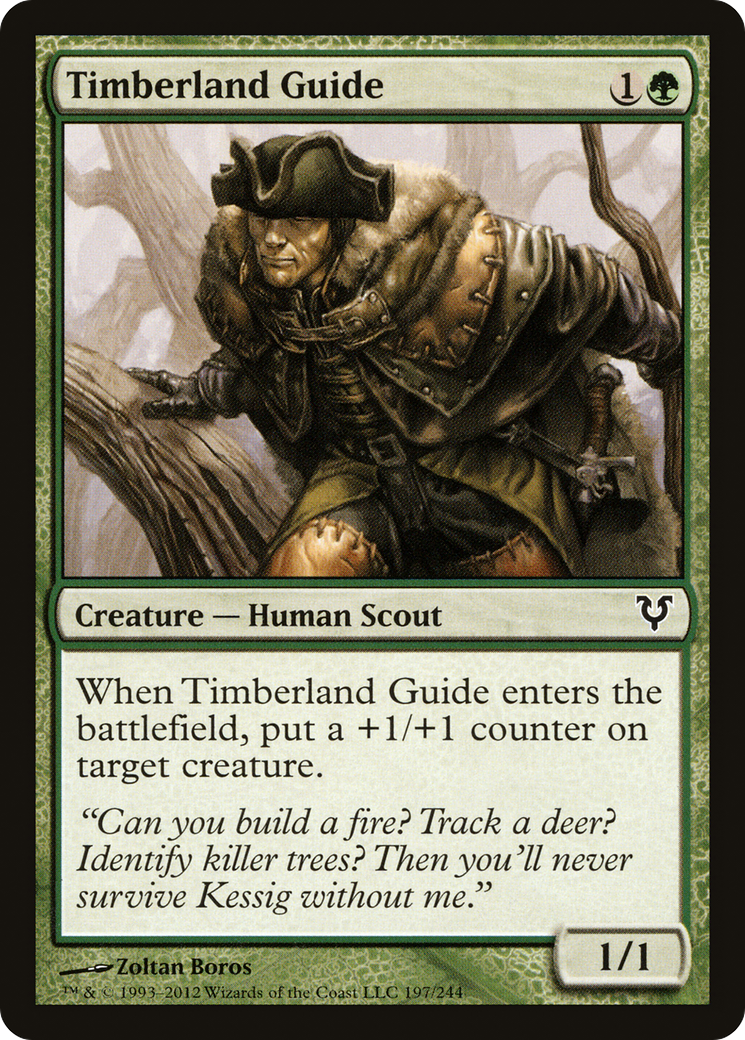 Timberland Guide (AVR-197) [Avacyn Restored] Foil