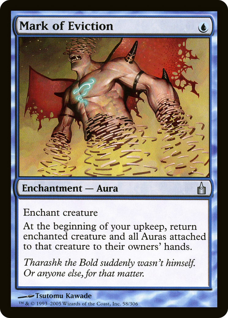 Mark of Eviction (RAV-058) [Ravnica: City of Guilds] Foil