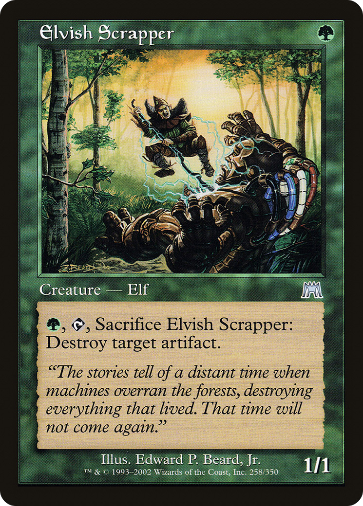 Elvish Scrapper (ONS-258) [Onslaught] Foil