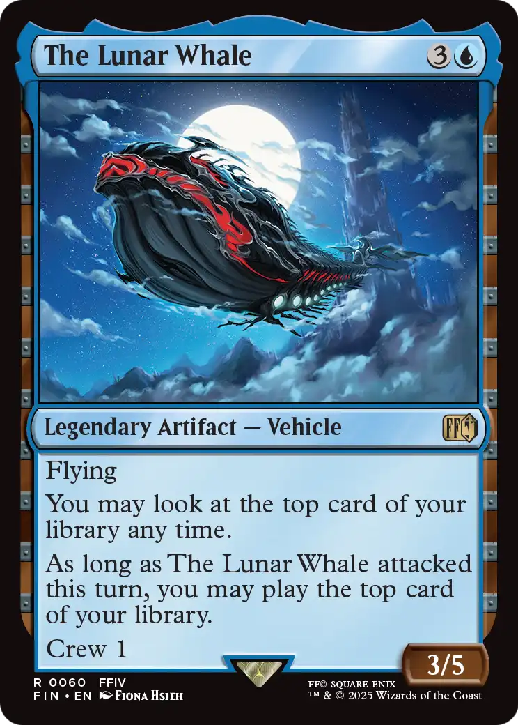 The Lunar Whale (FIN-060) [FINAL FANTASY] Foil
