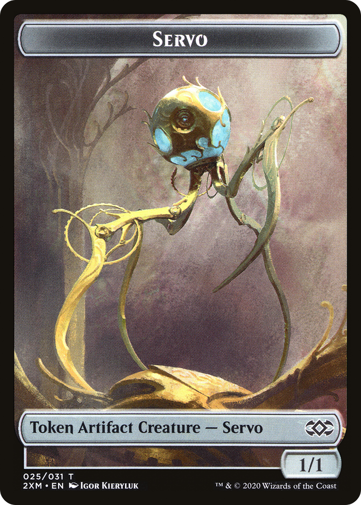 Servo (T2XM-025) [Double Masters Tokens] Foil