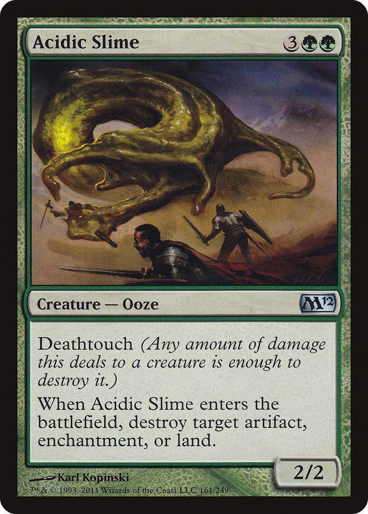 Acidic Slime (M12-161) [Magic 2012]
