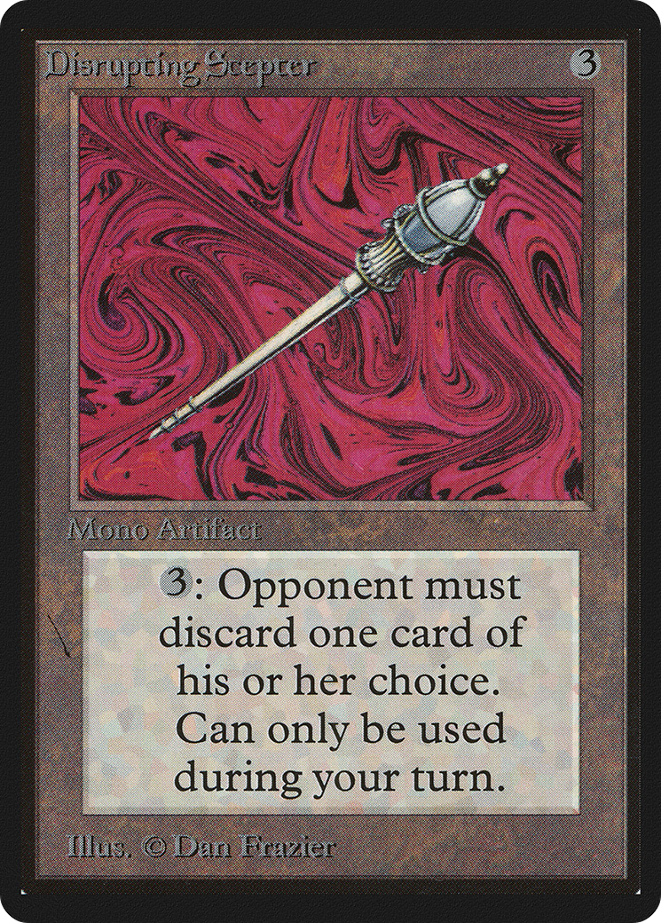 Disrupting Scepter [Limited Edition Beta]