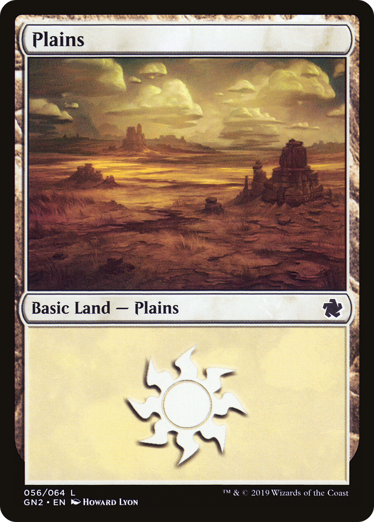 Plains (GN2-056) [Game Night 2019]