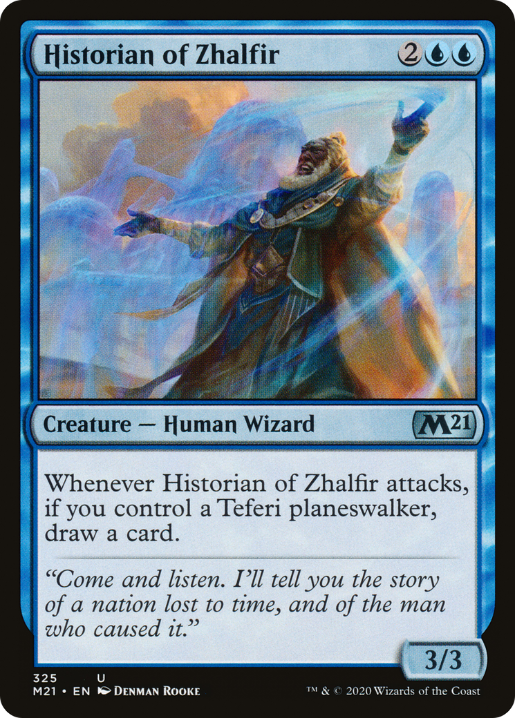 Historian of Zhalfir (M21-325) [Core Set 2021]