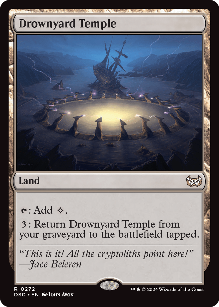 Drownyard Temple (DSC-272) [Duskmourn: House of Horror Commander]