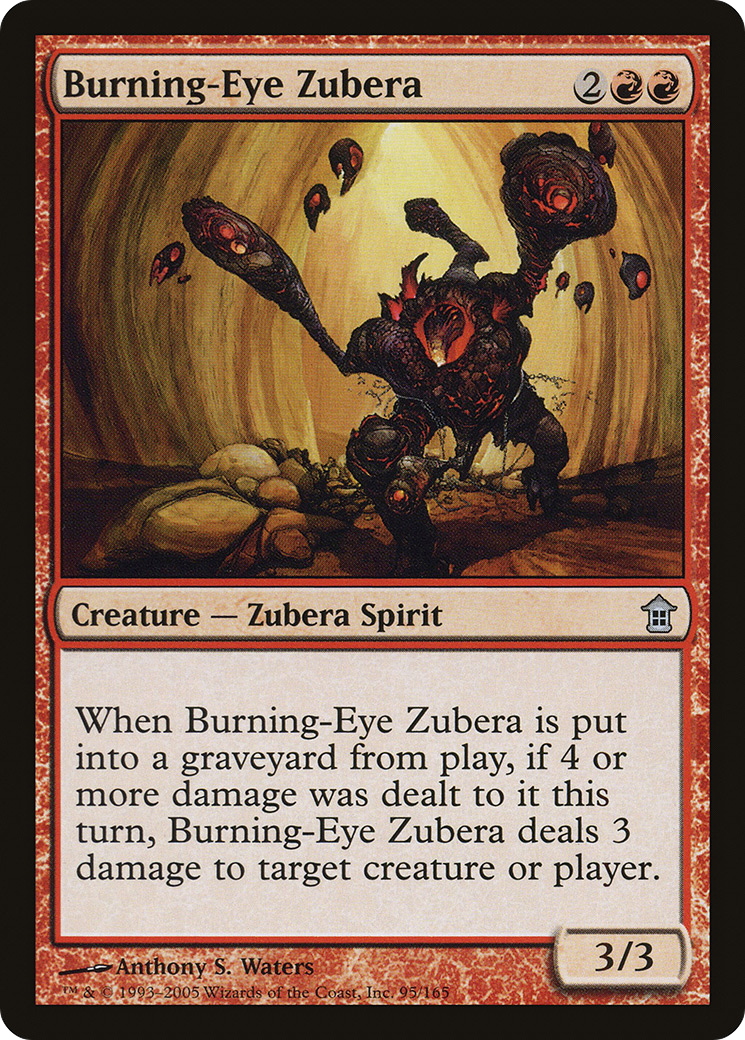 Burning-Eye Zubera (SOK-095) [Saviors of Kamigawa] Foil