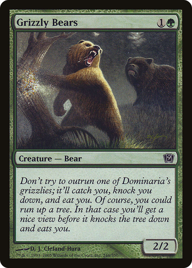 Grizzly Bears (9ED-246) [9th Edition]