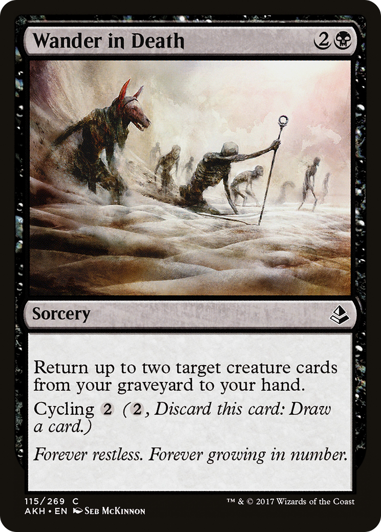 Wander in Death (AKH-115) [Amonkhet]