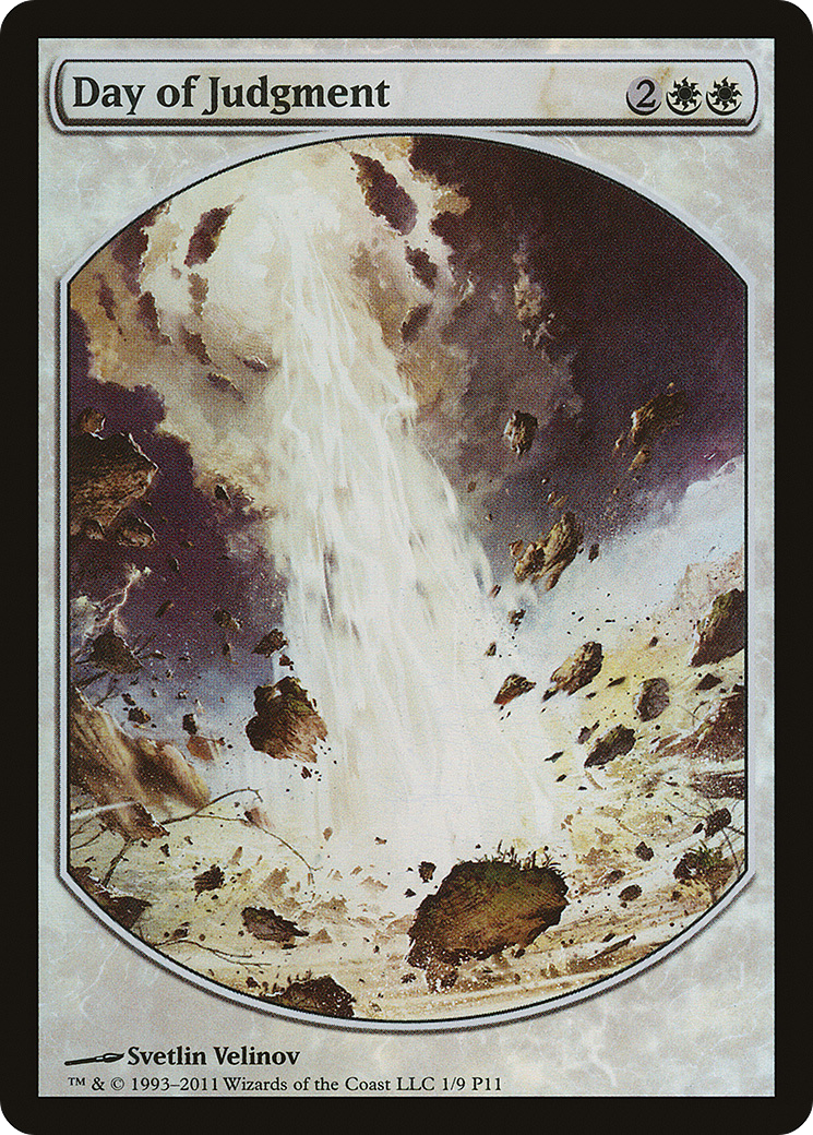 Day of Judgment (MPRP-001) [Magic Player Rewards 2011] Foil
