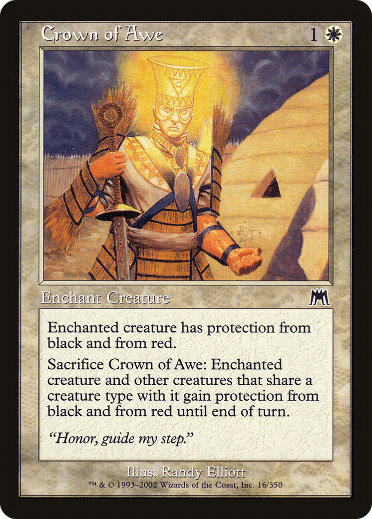 Crown of Awe (ONS-016) [Onslaught] Foil